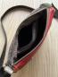 Preview: "Flickenwerk II/6 quer" - Leder - BRAUN - CREME - ROT