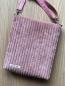 Preview: "Flickenwerk II mit Tasche" - ROSA - MAUVE