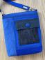 Preview: "Flickenwerk II mit Tasche" - ROYALBLAU - ANTHRAZIT