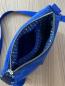 Preview: "Flickenwerk II mit Tasche" - ROYALBLAU - ANTHRAZIT