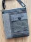 Preview: "Flickenwerk II mit Tasche" - GRAU