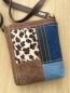 Preview: "Flickenwerk II/7" (braun-schwarz-jeans) - LEOPARD