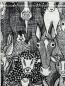 Preview: "Flickenwerk II/5" (creme - schwarz) - TIERE