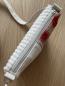 Preview: "Flickenwerk II/4" (beige-creme-rot) - BLUMEN