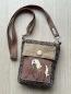 Preview: Die fertige Tasche mit Haflinger-Motiv: gemalt mit wasserfesten Stofffarben