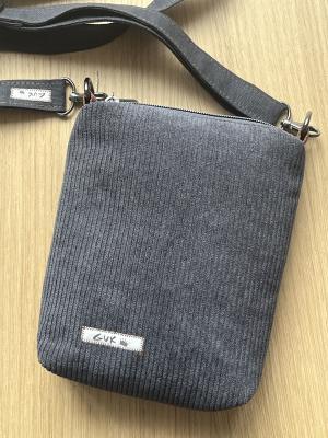 Preview: "Flickenwerk I/4" - GRAU - BRAUN