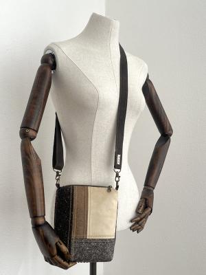 "Flickenwerk I/4" - BRAUN-BEIGE