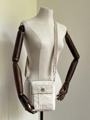 "Flickenwerk I mit Tasche" - CREME