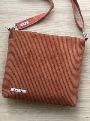 Preview: Flickenwerk II/6 quer - ROST - TERRACOTTA