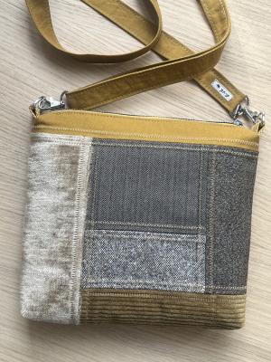 Preview: Flickenwerk II/6 - BEIGE - SENF - CURRY