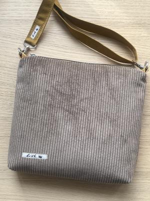 Preview: Flickenwerk II/6 - BEIGE - SENF - CURRY