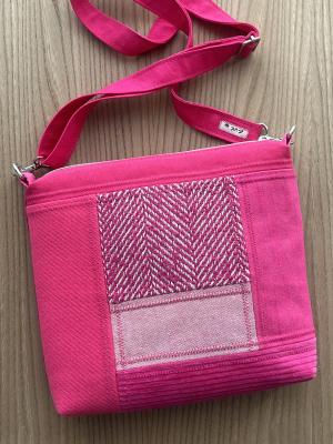 Preview: "Flickenwerk II/6 quer" - PINK