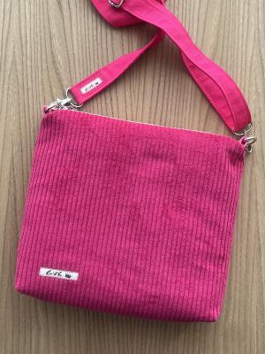 Preview: "Flickenwerk II/6 quer" - PINK