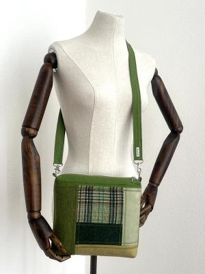 "Flickenwerk II/6 quer" - HELLGRÜN