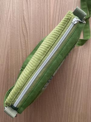 Preview: "Flickenwerk II/6 quer" - HELLGRÜN