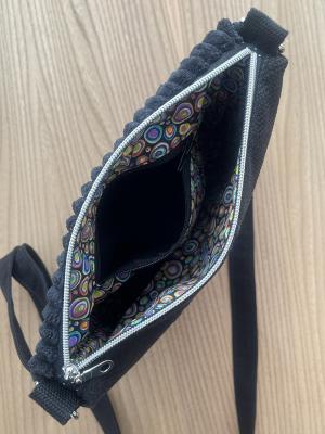 "Flickenwerk II/4" - SCHWARZ