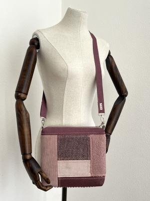 "Flickenwerk II/6 quer" - ALTROSA - MAUVE