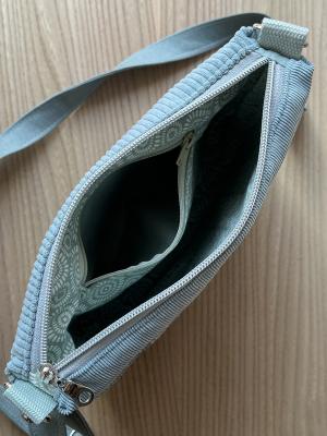 "Flickenwerk II/6 quer" - SALBEI - MINT