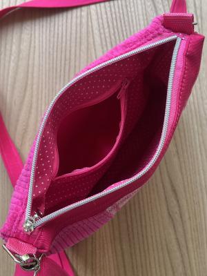 "Flickenwerk II/6 quer" - PINK