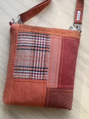 Preview: "Flickenwerk II/7" - ROST - TERRACOTTA