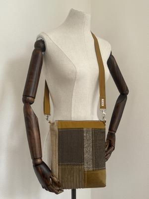 "Flickenwerk II/7" - BEIGE - SENF - CURRY