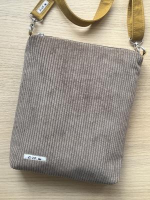 Preview: "Flickenwerk II/7" - BEIGE - SENF - CURRY