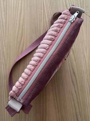 Preview: "Flickenwerk II ´abgespeckt`" - ROSATÖNE - MAUVE - BORDEAUX