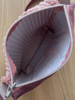 "Flickenwerk II ´abgespeckt`" - ROSATÖNE - MAUVE - BORDEAUX