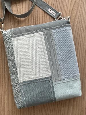 Preview: "Flickenwerk II/7" - SALBEI - MINT