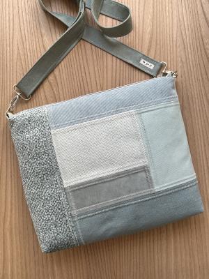 Preview: "Flickenwerk IV/6" - SALBEI - MINT