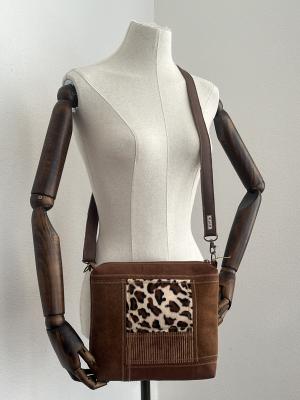 "Flickenwerk II/6 quer" (Brauntöne) - LEOPARD
