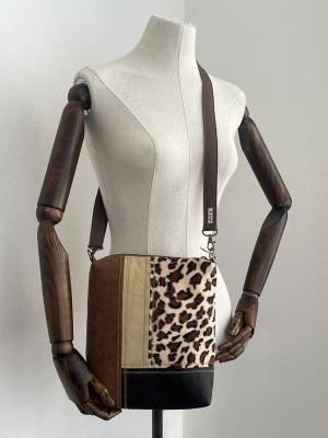 "Flickenwerk II/4" (braun-beige-schwarz) - LEOPARD