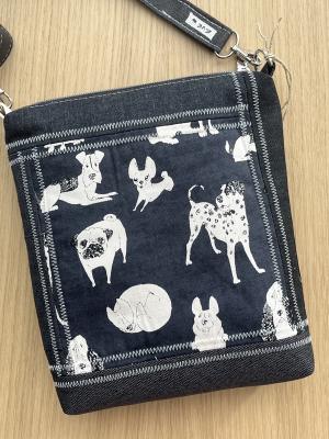 Preview: "Flickenwerk II/5" (schwarz) - HUNDE