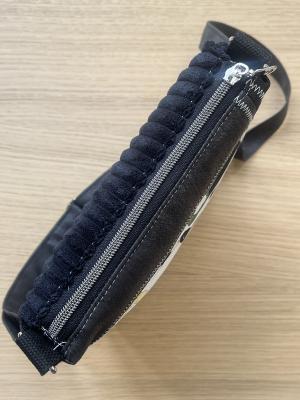 Preview: "Flickenwerk II/5" (schwarz) - HEXEN - Designerstoff von Alexander Henry