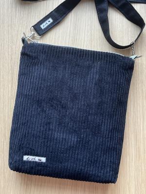 Preview: "Flickenwerk II/5" (schwarz - mint) - A GHASTLIE CHRISTMAS - Designerstoff von Alexander Henry