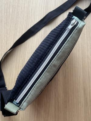 Preview: "Flickenwerk II/5" (schwarz - mint) - A GHASTLIE CHRISTMAS - Designerstoff von Alexander Henry