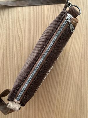 Preview: "Flickenwerk II/5 quer" (braun) - KATZEN