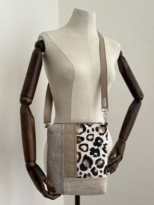 "Flickenwerk II/4" (beige-sand) - LEOPARD