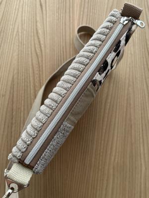 Preview: "Flickenwerk II/4 quer" (beige-sand) - LEOPARD