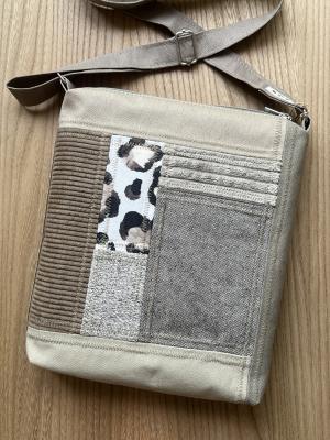 Preview: "Flickenwerk II ´abgespeckt`" (beige-sand) - LEOPARD