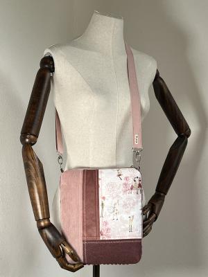 "Flickenwerk II/4" (rosé) - ROSENKÜSSE (acufactum-Design)