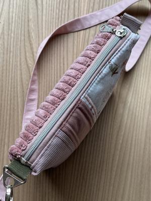 "Flickenwerk II/4" (rosé) - ROSENKÜSSE (acufactum-Design)