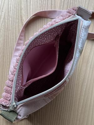 "Flickenwerk II/4" (rosé) - ROSENKÜSSE (acufactum-Design)