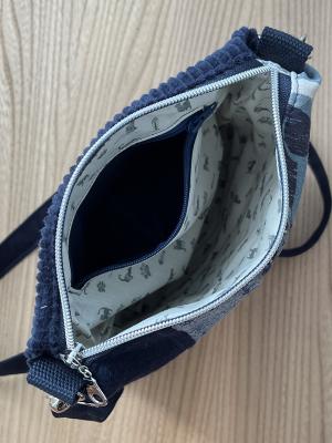 "Flickenwerk II/4" (blau) - KATZEN