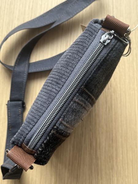 "Flickenwerk I/4" - GRAU - BRAUN