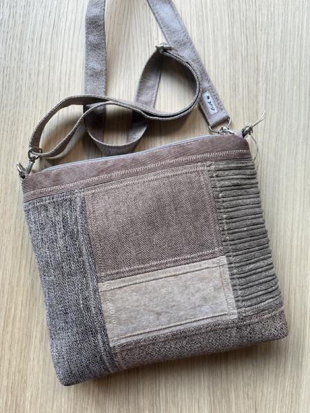Flickenwerk II/6 quer - BEIGE