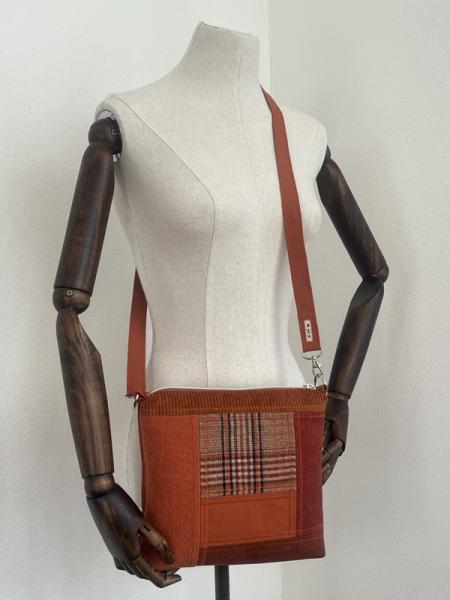 Flickenwerk II/6 quer - ROST - TERRACOTTA