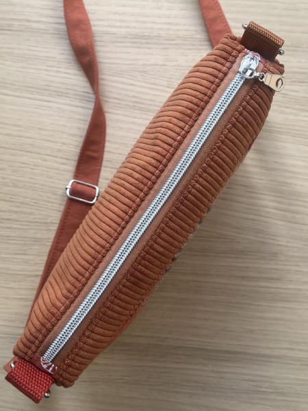 Flickenwerk II/6 quer - ROST - TERRACOTTA