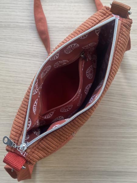 Flickenwerk II/6 quer - ROST - TERRACOTTA