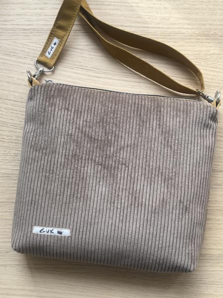 Flickenwerk II/6 - BEIGE - SENF - CURRY